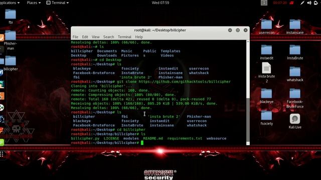 kali linux - BillCipher || TN Dark Army's смотреть онлайн