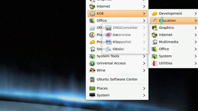 Separate KDE & Gnome Apps - Ubuntu 9.10 смотреть онлайн