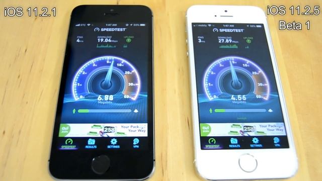 iOS 11.2.1 VS iOS 11.2.5 Beta 1 COMPLETE COMPARISON TEST on IPHONE 5S EDITION смотреть онлайн