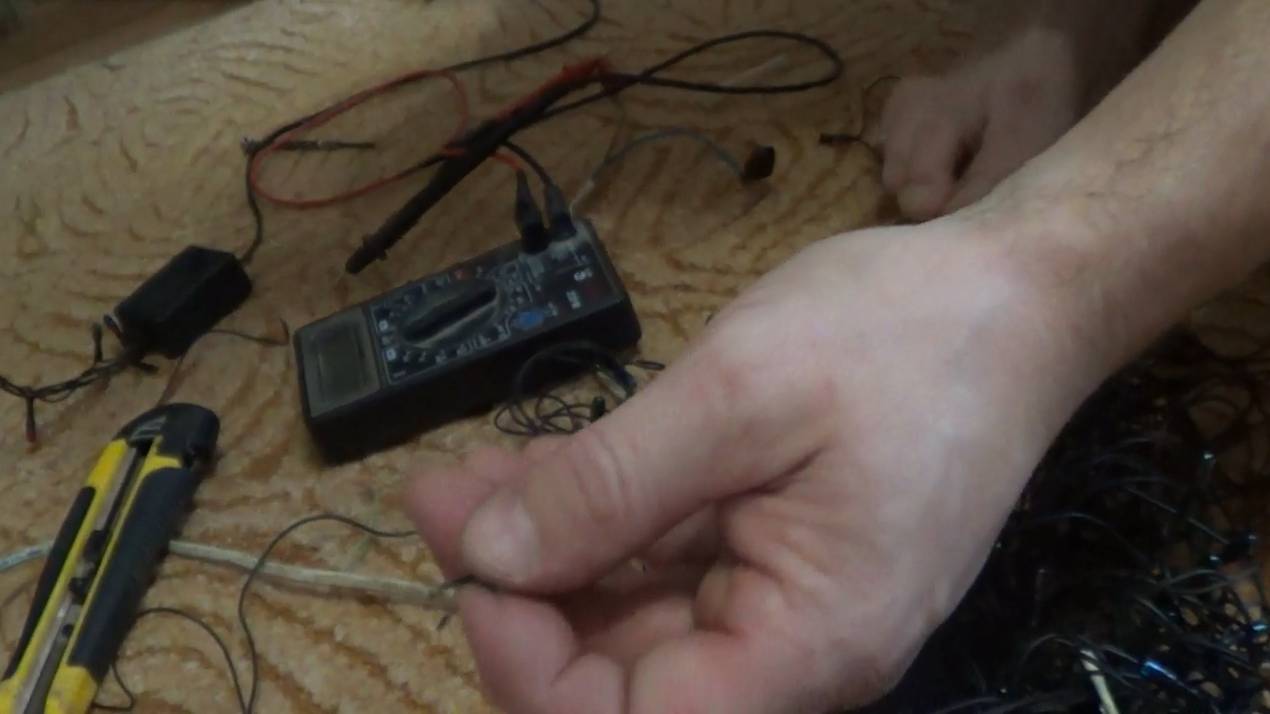 Ремонт новогодней гирлянды смотреть онлайн