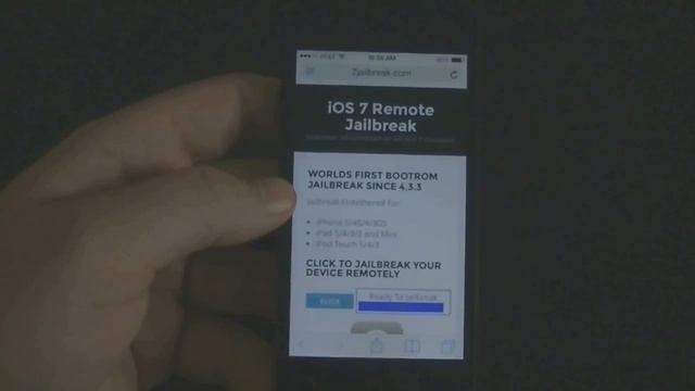 Jailbreak iOS 7 0 4 iOS 7 iPhone 5S 5C 5 4S 4, iPad Mini 5 4 3 2, iPod Touch 5 4 3 2 2013 смотреть онлайн