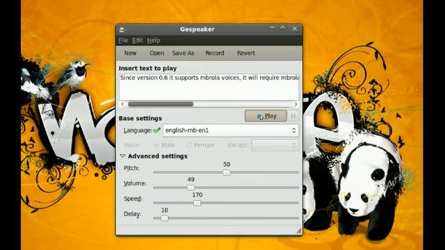 Text to speech in Ubuntu using Gespeaker смотреть онлайн