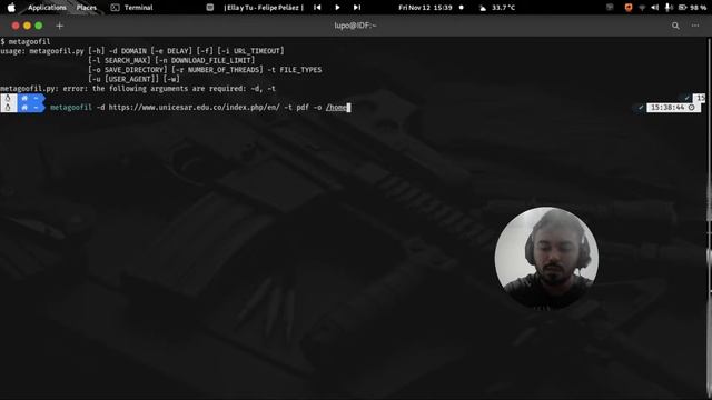 Como extraer documentos con metagoofil смотреть онлайн