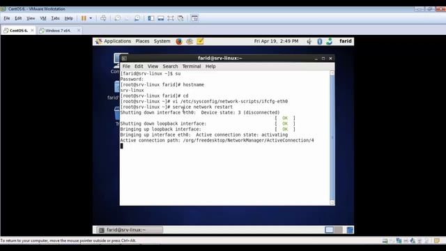 2- configuration adresse ip serveur linux et windows client смотреть онлайн