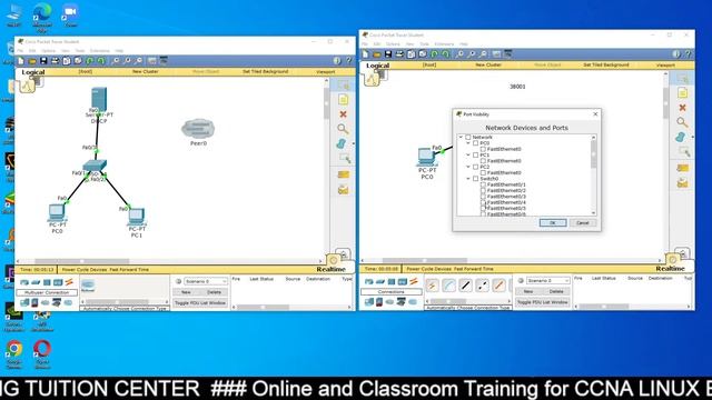 Cloud Connection in Packet Tracer using Multiuser CCNA Lab смотреть онлайн