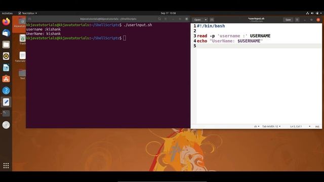 Shell Scripting Tutorial-05 Reading User Input ||Linux Scripting Tutorial|| Linux Interview Questio смотреть онлайн