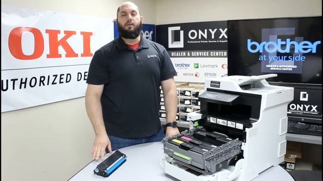 Brother MFC L8610 | Onyx Imaging | Tulsa Printer Repair | Replace Toner Cartridges смотреть онлайн