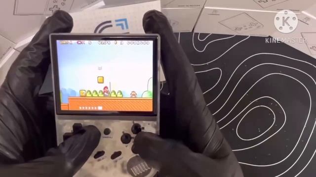 ANBERNIC RG35XX: UNBOXING + GAME DEMO (Garlic os + linux os) смотреть онлайн