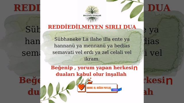 KADERİ DEĞİŞTİREN DUA ! BU AYETİ OKUYUP NİYETİNİ SÖYLERSEN ALLAH HERŞEYİ NASİP EDER #allah смотреть онлайн