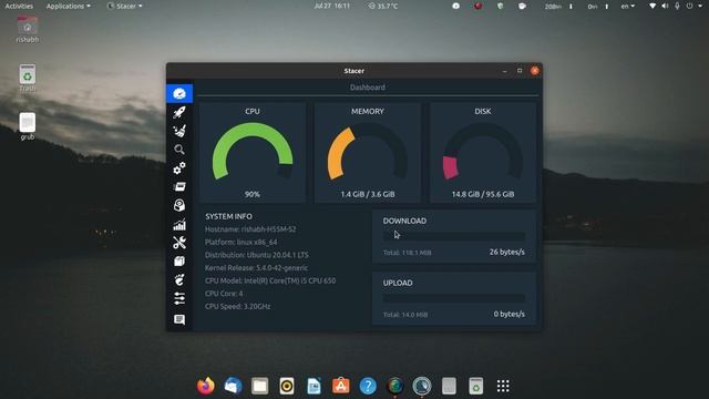 How to Download and Install STACER : Ultimate Cleaner/System Optimizer for Linux on Ubuntu/Debian. смотреть онлайн