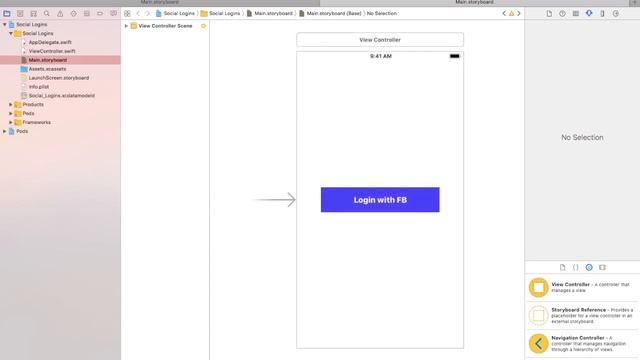 Login with facebook IOS | Swift 3 | Facebook Swift SDK смотреть онлайн