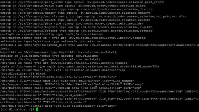 Centos Raid 1 Terminal Setup Part1 смотреть онлайн