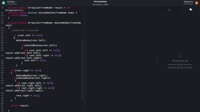 Java interview with a Google engineer: Delete nodes from tree смотреть онлайн