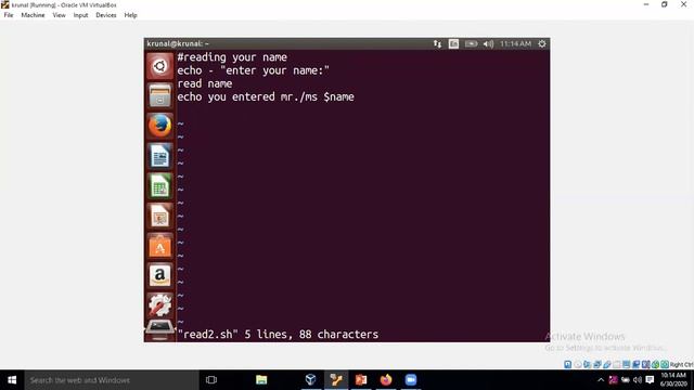 Unit 9 Interactive Shell Script смотреть онлайн