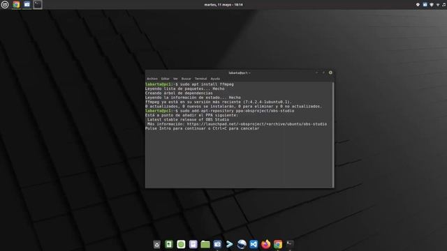 Instalar OBS Studio correctamente en Linux Mint смотреть онлайн
