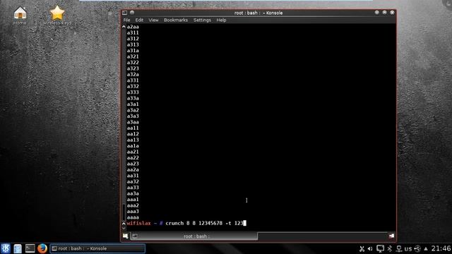 شرح صنع wordlist عن طريق اداة crunch في توزيعة wifislax смотреть онлайн