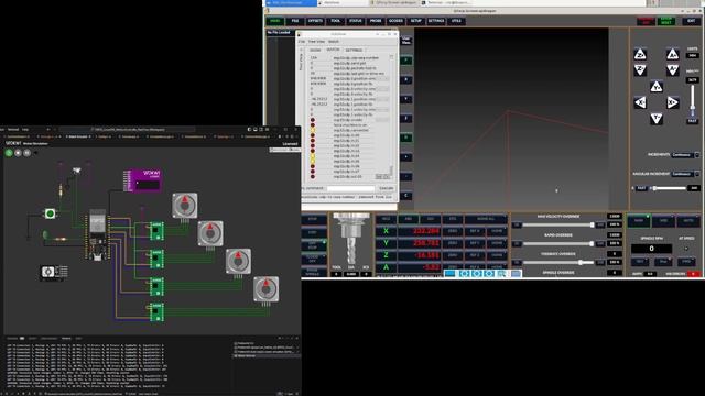 LinuxCNC ESP32 Rapid Development Using Emulated ESP32 (Wokwi) смотреть онлайн