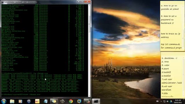 Top 10 Commands for command prompt смотреть онлайн