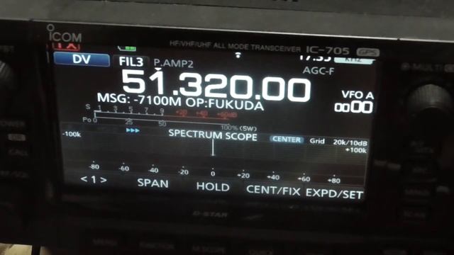 ICOM IC-705の28,50MHzDVモードの確認 смотреть онлайн