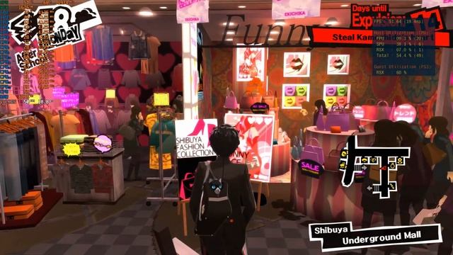 RPCS3 0.0.6-8333 - 3700x - Persona 5 - Central St/Underground Mall/Backstreets FPS Test смотреть онлайн