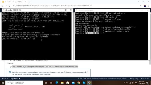 PASSWORD LESS login between two EC2 instances || using SSH-KEYGEN || 2020 смотреть онлайн