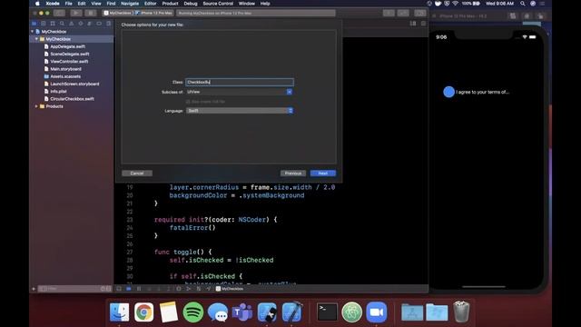 Create Custom Checkbox in Swift 5 (Xcode 12, iOS 2020) - Swift смотреть онлайн