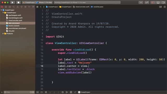 17. UILabel in Swift - Learn Swift For Beginners смотреть онлайн