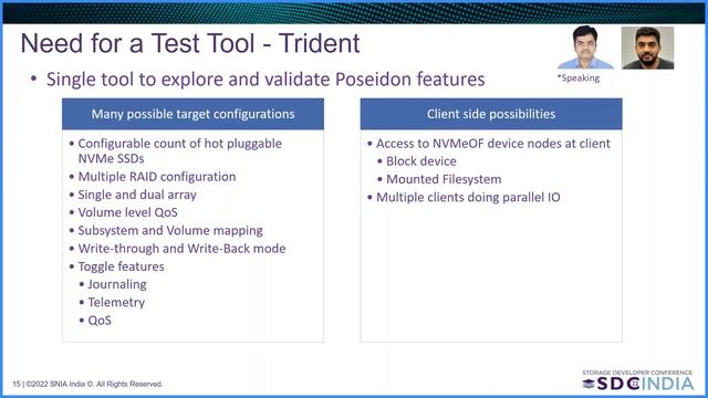 SDC India 2022: PoseidonOS - Innovative Open Source storage system and its exploration using Triden смотреть онлайн