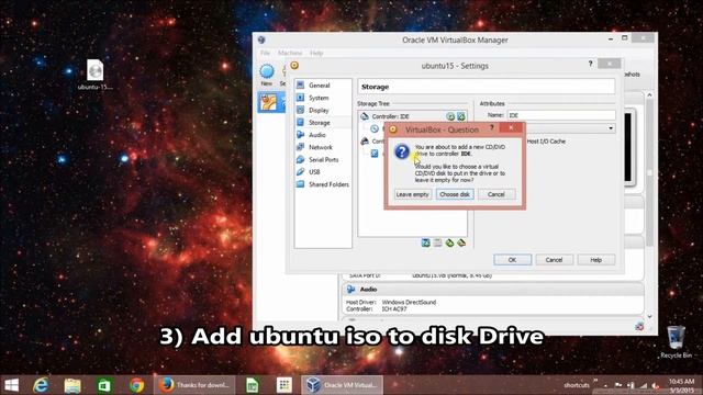 virtualbox install ubuntu смотреть онлайн