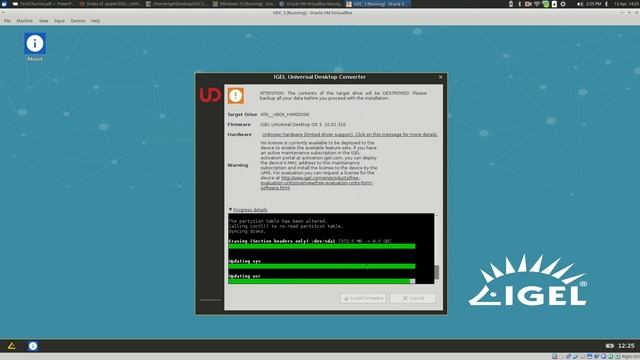 IGEL TechChannel - IGEL UDC3 Installation to VirtualBox and activation - EDU-01-002 смотреть онлайн