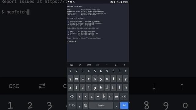Neofetch on Android with Termux смотреть онлайн