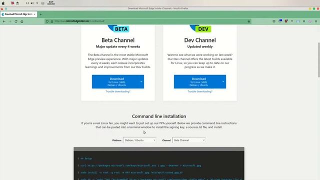 comment installer Microsoft edge sur Linux смотреть онлайн