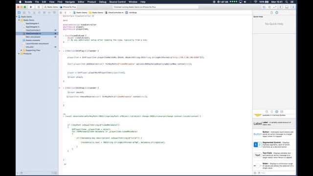 iOS Radio Streaming Tutorial in Objective-C PART 2 смотреть онлайн