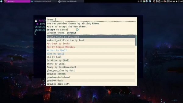 Rofi || App Launcher | Linux Mint