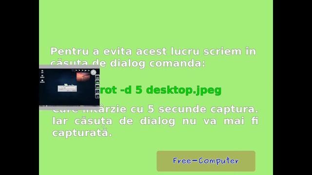 Scrot (SCReenshOT) - print screen-uri în terminal смотреть онлайн
