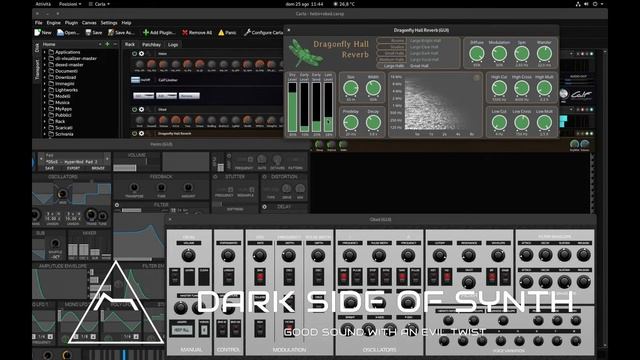 Cinematic Jam with FREE Software: Carla, Obxd & Helm - Synth Jam #46 смотреть онлайн