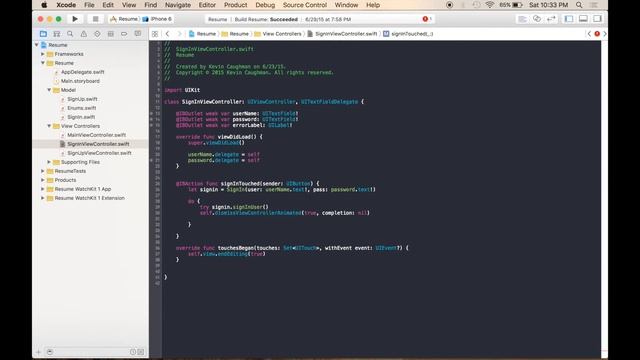 How to Develop iOS Apps with Parse in Swift 2.0: V5 смотреть онлайн