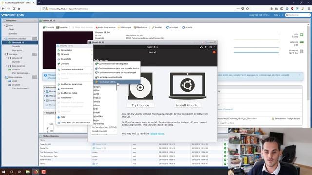 What's in my lab #03 - Création de Machines Virtuelles sur VMware ESXi 6.7 смотреть онлайн