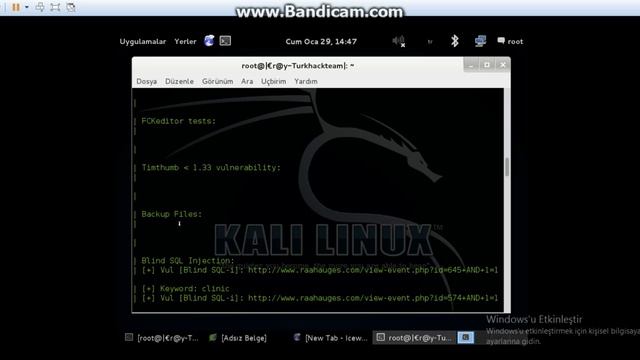 Uniscan Aracı Kullanımı смотреть онлайн