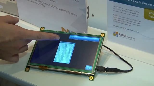 NXP Segger emWin Graphic Library - ARM TechCon 2011 смотреть онлайн