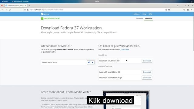 Cara Download Bootable ISO Linux Fedora смотреть онлайн