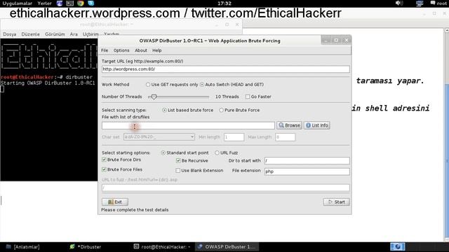 Kali linux dersleri Dirbuster смотреть онлайн