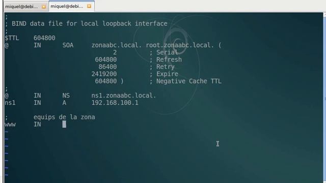Configuració zona dns primària en sistema Linux смотреть онлайн