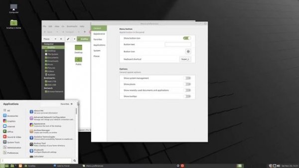 Linux Mint Desktop Customisation