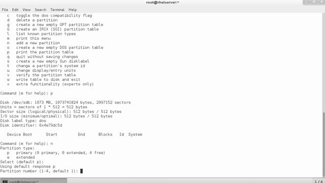 Creating partitions on RHEL смотреть онлайн