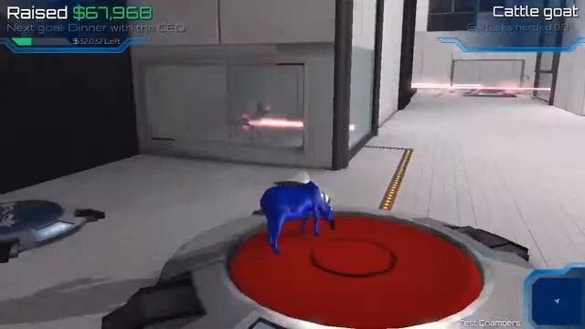 PORTAL + GOATS?! Goat Simulator Waste of Space DLC смотреть онлайн