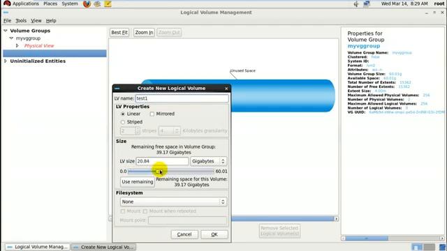 rhel 6 how to configure lvm in redhat linux in hindi with sarvesh saroha part4 in GUI Mode YouTub смотреть онлайн