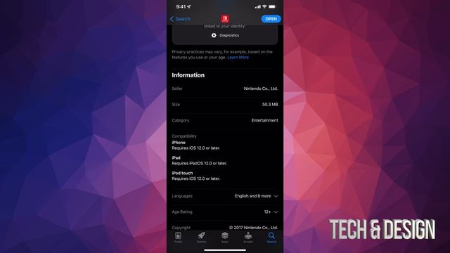 Nintendo Switch Online App on iPhone 13, iPhone 13 mini, iPhone 13 Pro, iPhone 13 Pro Max смотреть онлайн