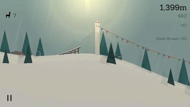 Alto's Adventure:Kiss the rail ios/android gameplay смотреть онлайн