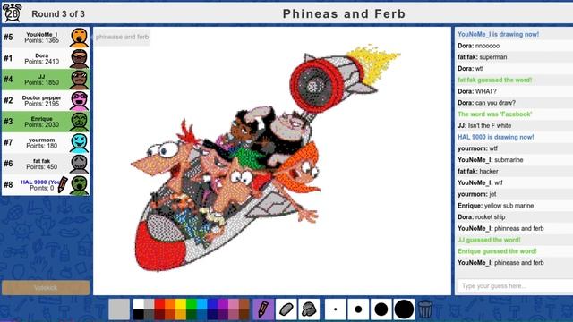 HAL 9000 on skribbl.io #5 смотреть онлайн